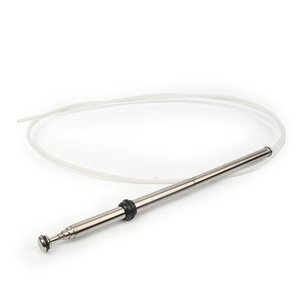 Antenne de voiture 86337-60151 en acier inoxydable pour Lexus RX300 1999-2003, couleur argent, Compatible OE - Product Image 1