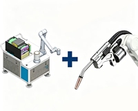 Sistema de Soldadura Colaborativo de 6 Ejes: Guiado Manual Intuitivo con Automatización Escalable