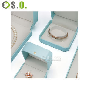 Caja de Joyería de Cuero de Lujo Shero, Elegante y Premium, con Cajones, para Anillos, Colgantes, Collares y Pendientes, Color y Tamaño Personalizables - Product Image 6