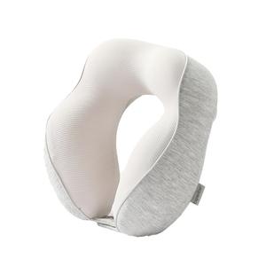 Almohada de viaje de espuma viscoelástica en forma de U Bopentor con funda extraíble para soporte del cuello durante viajes en avión - Product Image 1