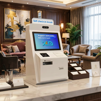 Quiosco de registro de huéspedes: Dispositivo inteligente y fácil de usar para exportación de pedidos masivos en proyectos hoteleros globales