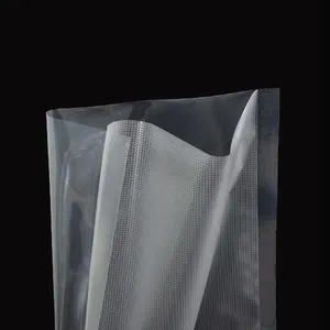Plastic Bags For Packaging 3 Side Sealed Nylon Packing Embossed Vacuum Plastic Bag For Food