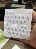 Patchs pour les yeux en hydrogel à la vitamine C, à la caféine et au collagène, emballage personnalisé, logo personnalisé