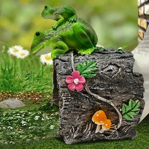 DÉCORATION DE JARDIN EN RÉSINE EXTENSIONS DE GOUTTIÈRE EN RÉSINE FIGURINE DE GRENOUILLES <span class=keywords><strong>EXTENSION</strong></span> DE GOUTTIÈRE - Product Image 6