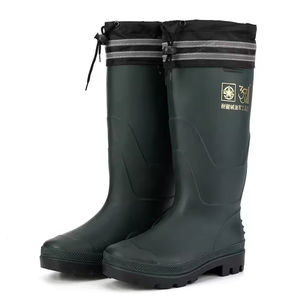 YL-1818 <span class=keywords><strong>Botas</strong></span> <span class=keywords><strong>de</strong></span> Lluvia <span class=keywords><strong>de</strong></span> Goma para Hombre, Impermeables, Cálidas, hasta la Rodilla, con Forro <span class=keywords><strong>de</strong></span> Peluche, <span class=keywords><strong>de</strong></span> Alta Calidad, al por Mayor - Product Image 2