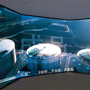 室内广告P2.5发光二极管像素视频标志可编程创意屏幕立方体发光二极管显示器