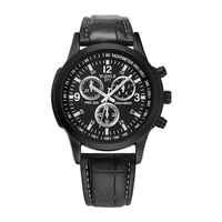 5 Pcs/set Jam Tangan Pria dengan Kotak Set, Jam Tangan Sport Pria, Hadiah Jam Tangan Kulit Klasik, Jam Tangan Quartz Bisnis