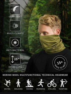 เสื้อกันหนาวขนเมอริโนยูนิเซ็กส์สำหรับทุกเพศ - Product Image 3
