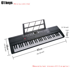 Instruments de <span class=keywords><strong>musique</strong></span> personnalisés BD-663 <span class=keywords><strong>Clavier</strong></span> électronique 61 touches Piano <span class=keywords><strong>Clavier</strong></span> musical électronique Instrument jouet pour enfants en cadeau - Product Image 2