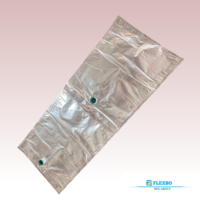 Pochettes aseptiques personnalisables 5L-20L en PE/VMPET/PE pour boissons liquides avec valve, pour jus et eau minérale, thermoscellées