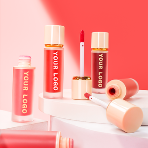 Chất lượng cao 17 màu trang điểm lâu dài Vegan lỏng Blush kem nhãn hiệu riêng má Blusher mềm lâu dài 5g Net WT - Product Image 1