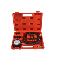 Kit de testeur de pression d'huile automobile multifonctionnel 13 pièces, jauge de diagnostic de pression d'huile moteur