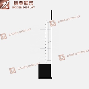 Kim Loại Kính mát tường truy cập có thể khóa Rod hiển thị Showcase tầng đứng - Product Image 5