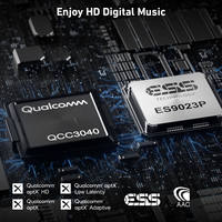 Preamplifier Streaming Nirkabel BP50 APTX HD dengan DAC ESS ES9023P, HDMI ARC, dan Konektor Multi