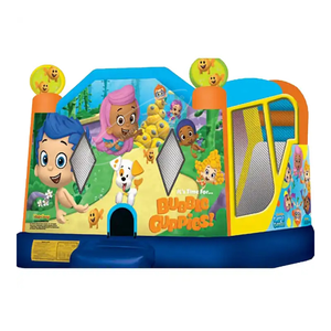 Grado comercial <span class=keywords><strong>Bubble</strong></span> <span class=keywords><strong>Guppies</strong></span> Casa de rebote inflable al aire libre Combo Castillo hinchable para niños con tobogán - Product Image 2