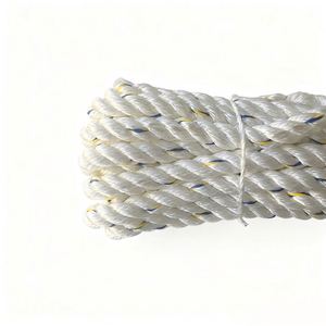 6mm-40mm Rope Mooring Line Lifting Rope Factory Suppliers Nylon 3 Strand Twisted Rope for Boat <b>Yacht</b> - Product Image 3