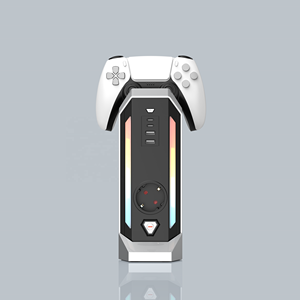 Multiprise de jeu avec protection contre les surtensions EU 250V 16A, 4 prises et ports USB, cordon d'extension de 1,4 m et chargeur de manette <span class=keywords><strong>PS5</strong></span> - Product Image 2