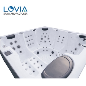 Baignoires Spa Classiques Personnalisées, Baignoires Jacuzzi Doubles Extérieures, Baignoires Massantes, Jacuzzi Extérieur pour 6 Personnes - Product Image 3