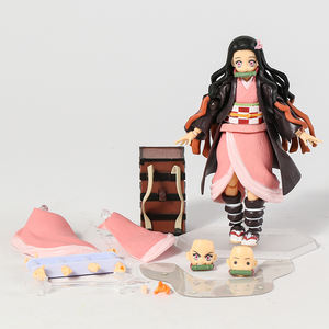 Demone Kamado <span class=keywords><strong>Nezuko</strong></span> <span class=keywords><strong>Slayer</strong></span> 508-DX Rengoku Kyoujurou 553 # Agatsuma Zenitsu F522-DX PVC Action Figure giocattolo Anime - Product Image 4