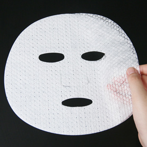 Masque facial biodégradable à motif flocon de neige en fibre de terre de diatomée - Product Image 3