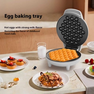 2025年家庭用オーブンミニアルミ電気ワッフルドーナツパンケーキサンドイッチメーカーフランス語操作言語 - Product Image 4