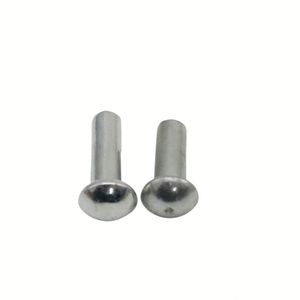 Rivets pleins à tête fraisée en acier DIN 302, rivets pleins à tête conique plate en acier inoxydable et aluminium - Product Image 1