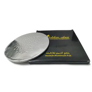 OEM Packing Pre Cut Aluminum Silver Foil Paper for Hookah with