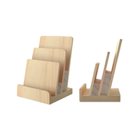 Porte-documents de bureau en bois, support de rangement pour brochures, support de documents pour la maison et le bureau