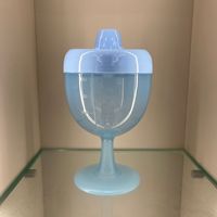 Gobelet d'apprentissage et tasse à bec pour bébé avec logo personnalisé, en PP/MS, sans BPA, anti-fuite, 150 ml, pour tout-petits