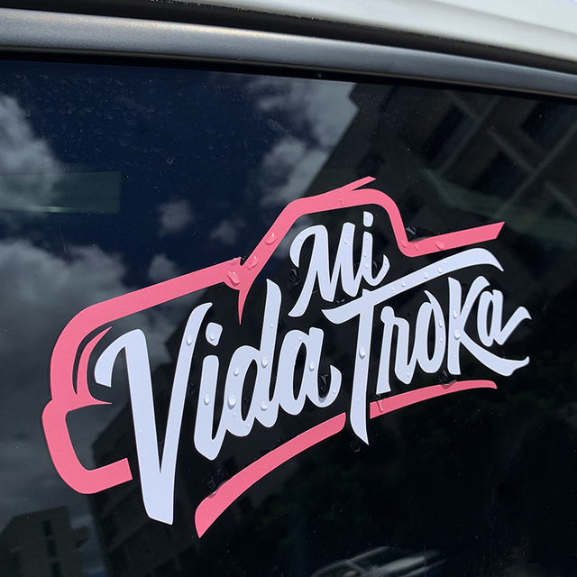 Custom Multi Colors Printing Die Cut Lettering Stickers Car Window Windshield Banner Business Logo Vinyl Transfer Car Decal