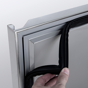 Congelador Vertical Comercial de Seis Puertas, Refrigerador y Congelador Vertical de Acero Inoxidable para Hotel - Product Image 3