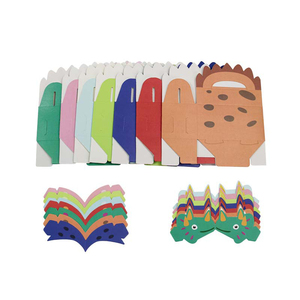 Cajas de papel para dulces y <span class=keywords><strong>galletas</strong></span> con diseño de dinosaurio, pequeñas y bonitas, para regalo, decoración para baby shower o fiesta de cumpleaños. - Product Image 2
