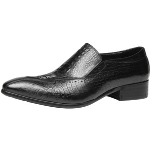 รองเท้าหนังแท้ทรงสี่เหลี่ยมหัวแหลมสำหรับผู้ชาย รุ่นใหม่ปี 2025 คุณภาพเยี่ยม งานแฮนด์เมด ขายดีที่สุด - Product Image 2