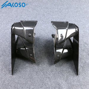 AKOSO-Aileron d'aile aérodynamique en fibre de carbone pour moto Kawasaki <span class=keywords><strong>Z</strong></span> <span class=keywords><strong>H2</strong></span> <span class=keywords><strong>2021</strong></span> 2022 2023 2024 - Product Image 4