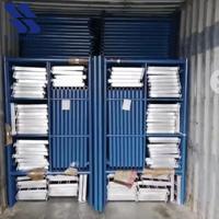 Material de Construcción Andamio Ligero Tipo H para Exteriores Sistema de Andamio Galvanizado Tipo H
