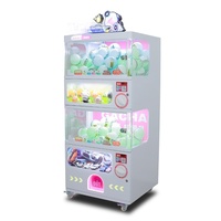 Distributeur automatique de capsules de jouets à double couche, professionnel, à monnayeur et accepteur de billets, grande capacité, pour centre commercial