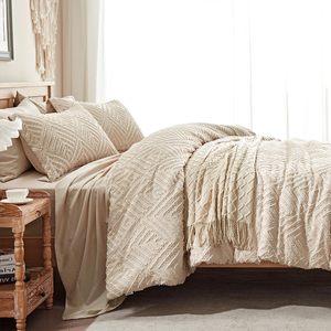 Toda a temporada cama de solteiro capa de edredão conjunto padrão listrado macio leve cama conjunto com fronha cor lisa colcha conjunto de cama - Product Image 4