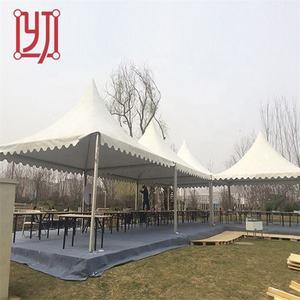 Aluminum White Pvc 6x6 8x8 10x10 Party Wedding Pagoda <b>Tent</b> Marquee Pagoda <b>Tent</b> Canopy - Product Image 6