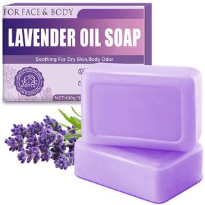 Savon à l'huile de papaye 115g, barre nettoyante apaisante et hydratante, extrait naturel de papaye, nettoyage doux pour peaux sèches, visage et corps - Product Image 3