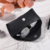 E88 Vente en gros : Étui à lunettes de presbytie à suspendre sur ceinture, en cuir, avec support de ceinture, en aluminium, personnalisable et tendance