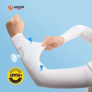 Leichte, wasserdichte, UV-schützende, atmungsaktive, winddichte, schnelltrocknende, antibakterielle Armstulpen-Sets für Basketball, Baseball und andere Sportarten - Product Image 1