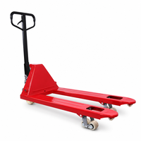 Chariot à palettes manuel WIN TOP STAR, transpalette hydraulique, roues en nylon, capacité 2 tonnes, fourche 1220 mm, levage par poussée, CE EN1757 ISO9001 OEM