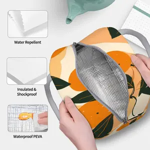 Image personnalisée Grand sac à lunch isotherme avec doublure en PEVA - Product Image 1