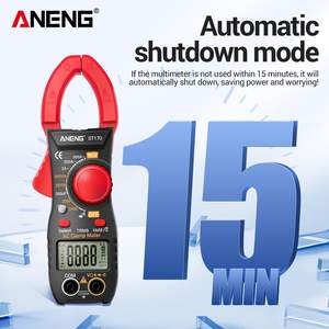 ANENG ST170 Digital Clamp <strong>Meter</strong> Multimeter 500A AC/<strong>DC</strong> Voltage <strong>Tester</strong> 1999 Counts Hz Capacitance NCV Ohm Diode Test Resistance - Product Image 4