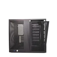 Boîtier d'ordinateur en métal Sagittarius NAS Mid Tower avec support 8 baies, compatibilité carte mère M-ATX/ITX, compatible SFX/FLEX