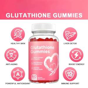 OEM ODM GMP Glutathion Gummies Mariene Collageen & Vitaminen Huidverlichtende Verheldering voor Haar Nagels Botten Gezondheid - Product Image 3