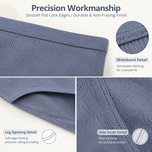Culottes côtelées pour femmes, taille mi-haute, légères, respirantes, extensibles, unies, très élastiques et confortables - Product Image 5