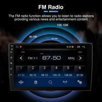 Radio Estéreo Multimedia Universal de 9 Pulgadas con Android, Pantalla Táctil Capacitiva IPS, Reproductor de DVD para Auto, Navegación GPS y Wifi