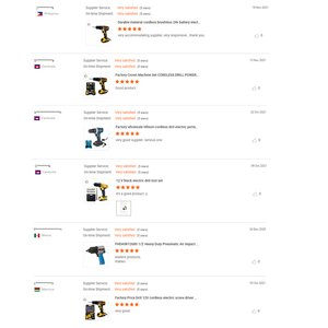 Cacciavite elettrico all'ingrosso GOLDMOON <span class=keywords><strong>18</strong></span> V/21V cacciavite per cartongesso senza spazzole a batteria al litio utensili elettrici per cartongesso - Product Image 4