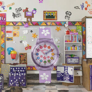 Jam Tangan Quartz <span class=keywords><strong>Analog</strong></span> Ronda Tahan Air Motif Kartun 3D Baru untuk Anak-Anak, Diameter Dial 30mm, Diameter Tali 16mm, Jam Tangan Sport PVC untuk Anak Laki-Laki dan Perempuan - Product Image 1